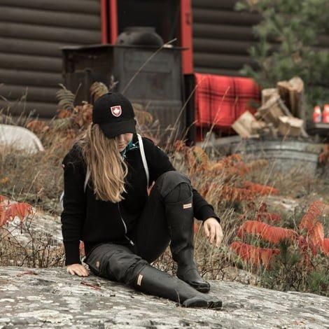 Canada Shield Cap, Black