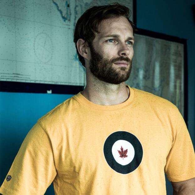 RCAF T-shirt, Burnt Yellow