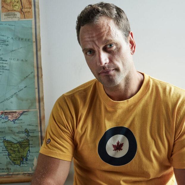 RCAF T-shirt, Burnt Yellow