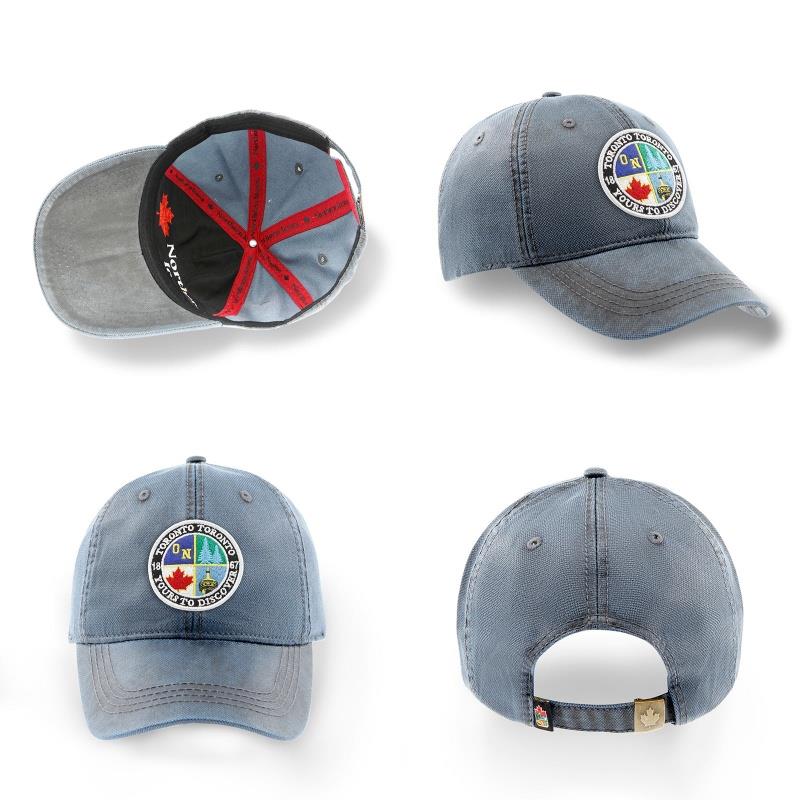 Toronto Heritage Denim Canvas Cap