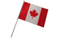 Canadian Flag With Pole (12" x 18")