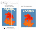 Falling Maple Leaves - Metal Bookmark Set of 3